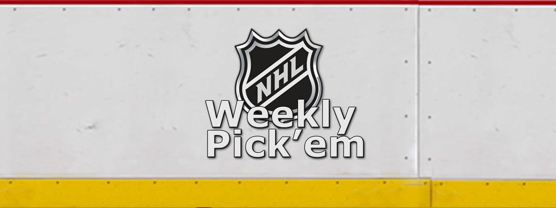 NHL Weekly Pick'em artwork
