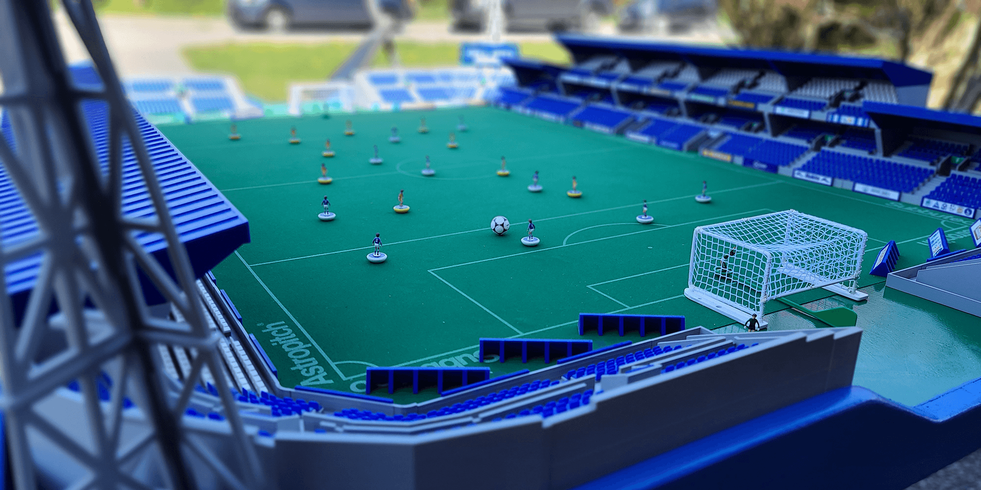 3D Printed Modular Stadium | Funatic Games 3D Printed Modular Stadium — cover image from Funatic Games featuring FlicKick Table Soccer