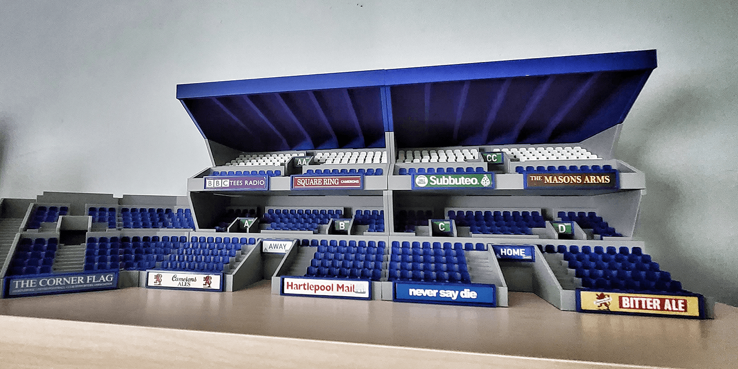 3D Printed Modular Stadium | Funatic Games 3D Printed Modular Stadium — article image 2 of 7 related to FlicKick Table Soccer by Funatic Games