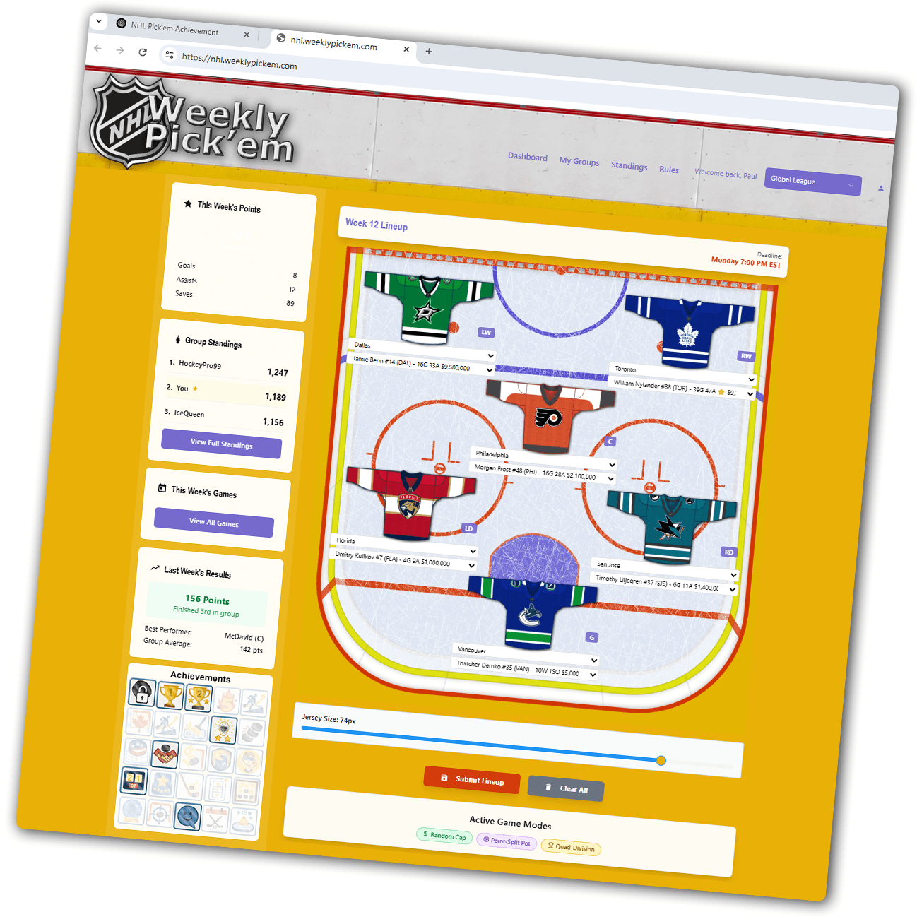 A New Way To Fantasy: NHL Weekly Pick'em | Funatic Games A New Way To Fantasy: NHL Weekly Pick'em — article image 1 of 3 related to NHL Weekly Pick'em by Funatic Games