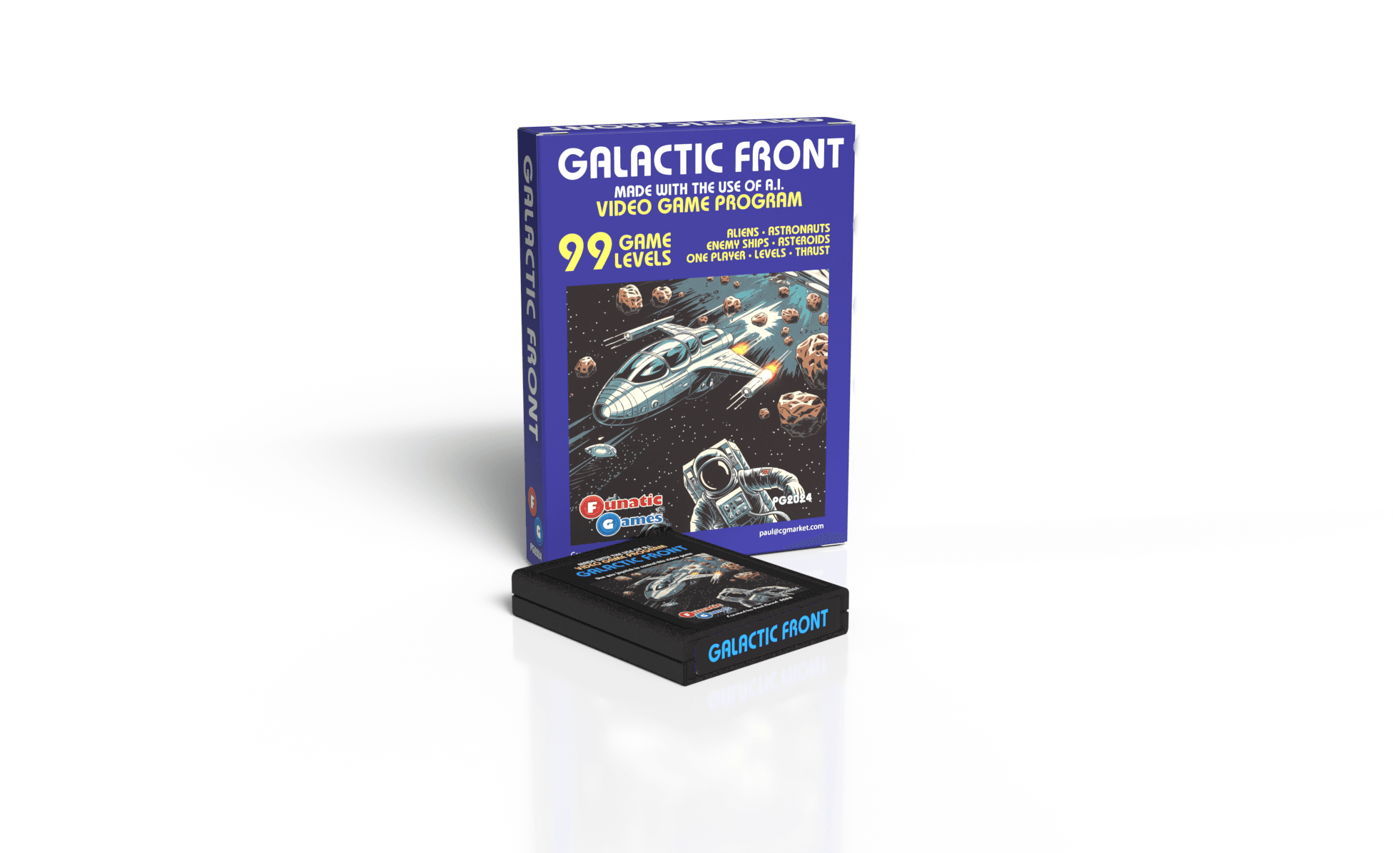 Galactic Front | Funatic Games Galactic Front — cover image from Funatic Games featuring Galactic Front