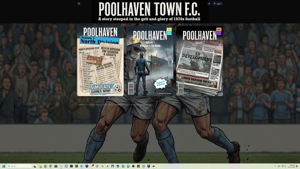 Poolhaven home — Episode 1, season mode, and Episode 2 teaser Poolhaven home — Episode 1, season mode, and Episode 2 teaser