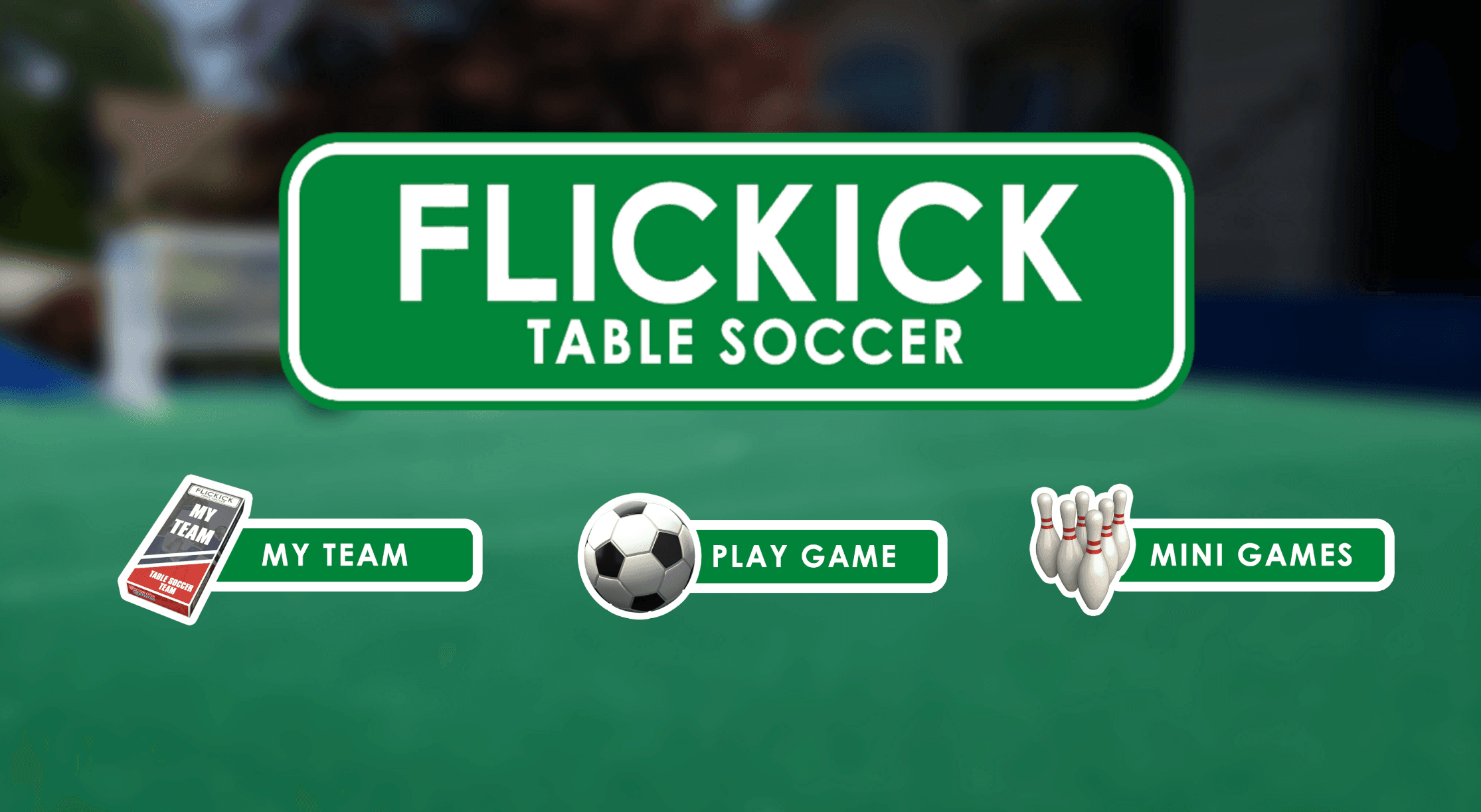 Our First Game, FlicKick Table Soccer | Funatic Games Our First Game, FlicKick Table Soccer — article image 1 of 5 related to FlicKick Table Soccer by Funatic Games
