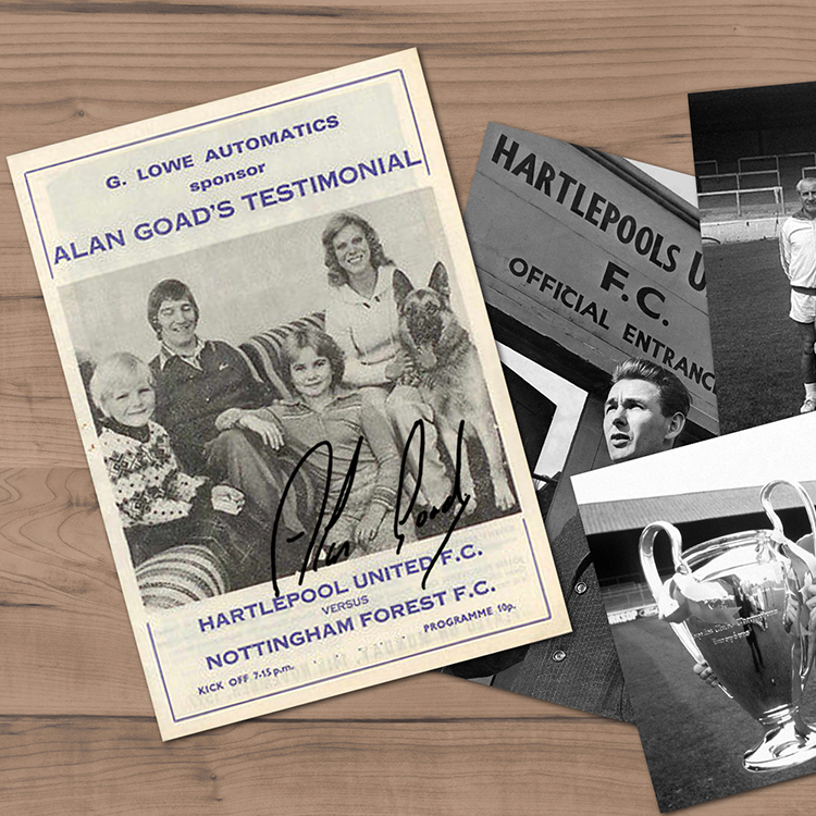 Alan Goad reflects on his 1977 testimonial match against Nottingham Forest, arranged by Brian Clough. A heartfelt tribute to a loyal Hartlepool United player, featuring insights into the game's significance and memorable moments.